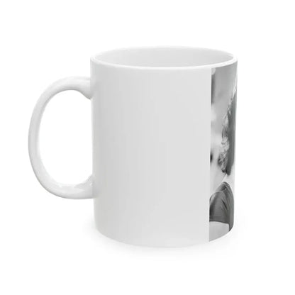 Jill St. John #190 (Vintage Female Icon) White Coffee Mug - Go Mug Yourself