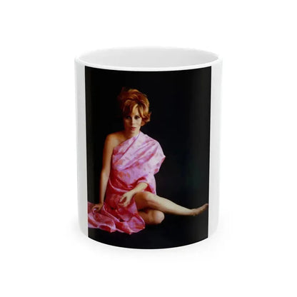 Jill St. John #196 (Vintage Female Icon) White Coffee Mug 11oz - Go Mug Yourself