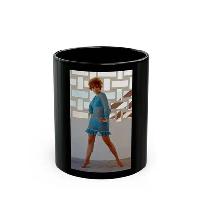 Jill St. John #199 (Vintage Female Icon) Black Coffee Mug 11oz - Go Mug Yourself