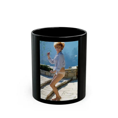 Jill St. John #200 (Vintage Female Icon) Black Coffee Mug 11oz - Go Mug Yourself