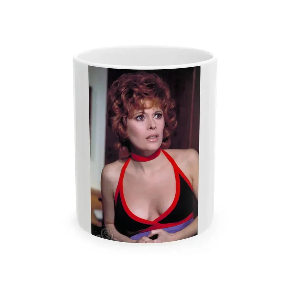 Jill St. John #201 (Vintage Female Icon) White Coffee Mug 11oz - Go Mug Yourself
