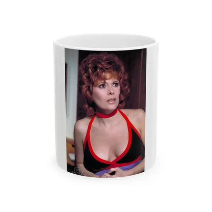 Jill St. John #201 (Vintage Female Icon) White Coffee Mug 11oz - Go Mug Yourself