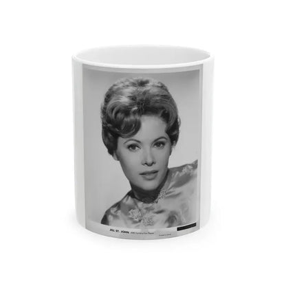 Jill St. John #207 (Vintage Female Icon) White Coffee Mug 11oz - Go Mug Yourself