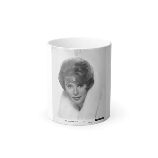 Jill St. John #208 (Vintage Female Icon) Color Changing Coffee Mug 11oz - Go Mug Yourself