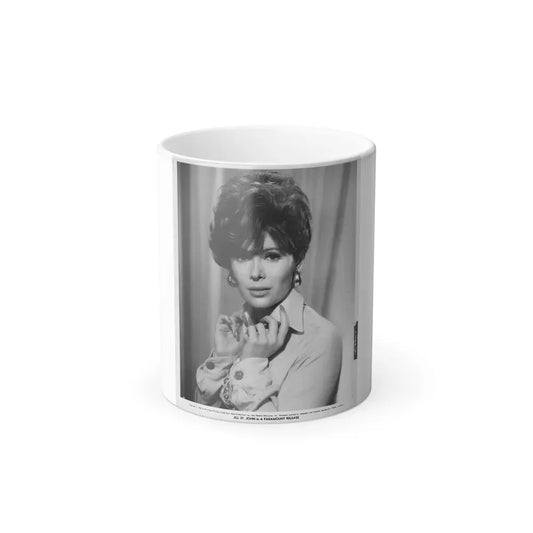 Jill St. John #209 (Vintage Female Icon) Color Changing Coffee Mug 11oz - Go Mug Yourself