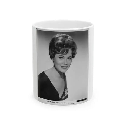 Jill St. John #211 (Vintage Female Icon) White Coffee Mug 11oz - Go Mug Yourself