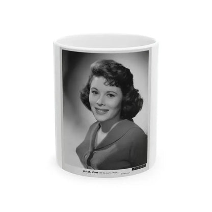 Jill St. John #213 (Vintage Female Icon) White Coffee Mug 11oz - Go Mug Yourself