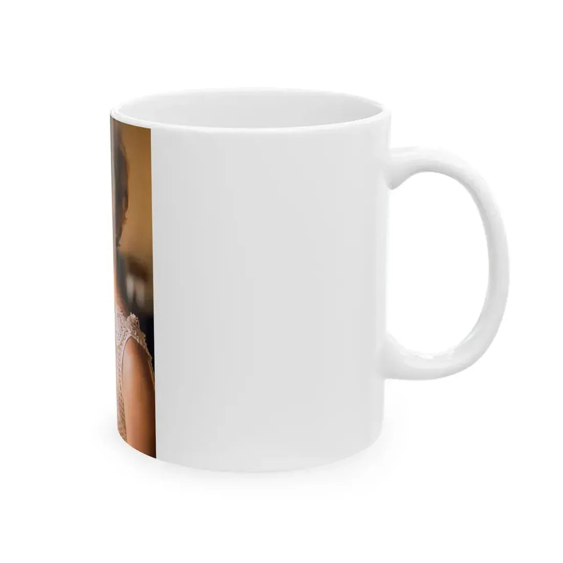 Jill St. John #221 - See through top (Vintage Female Icon) White Coffee Mug - Go Mug Yourself