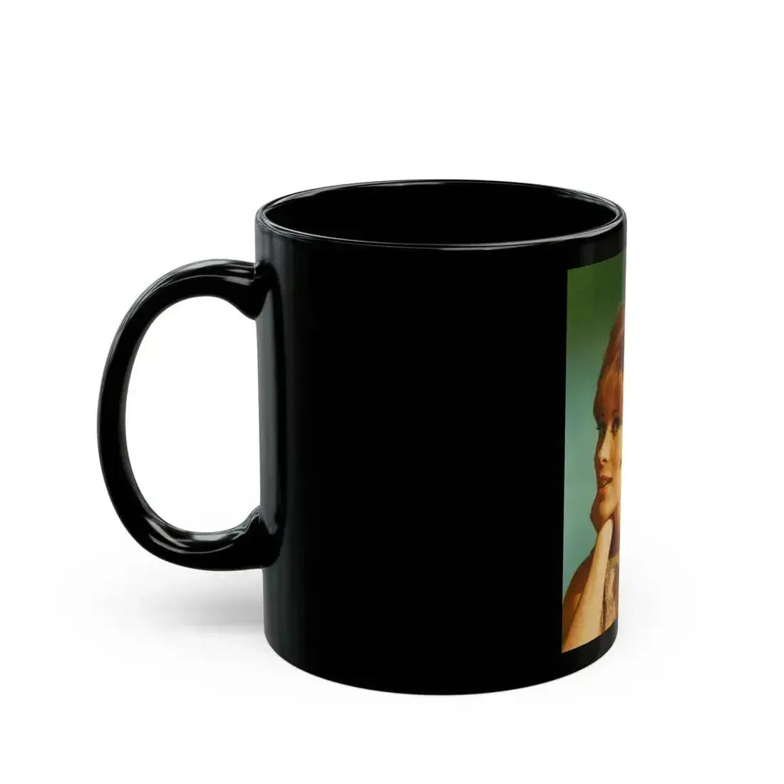 Jill St. John #222 (Vintage Female Icon) Black Coffee Mug - Go Mug Yourself