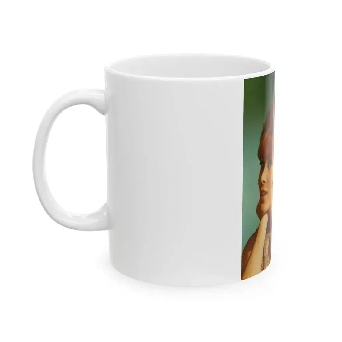 Jill St. John #222 (Vintage Female Icon) White Coffee Mug - Go Mug Yourself
