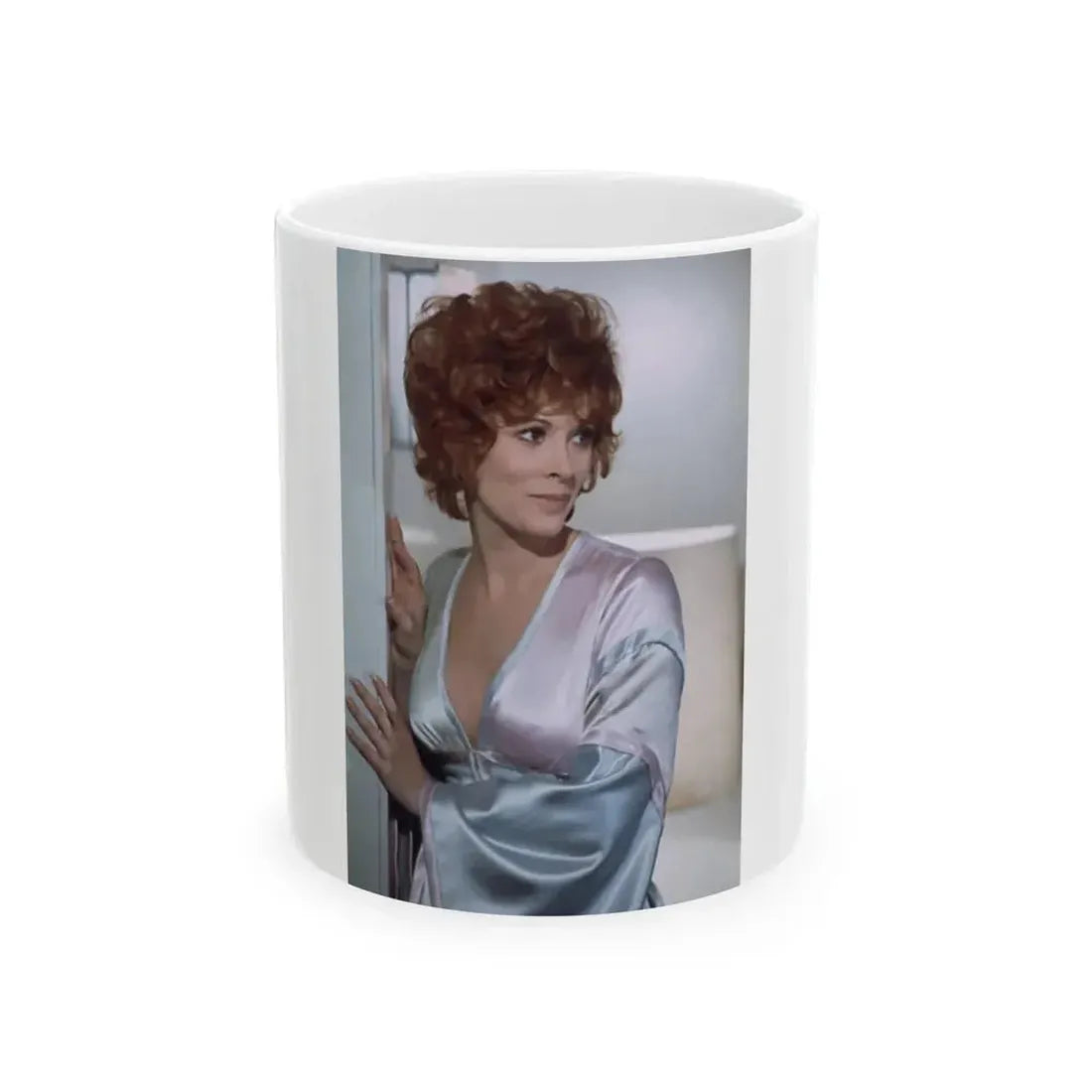 Jill St. John #228 (Vintage Female Icon) White Coffee Mug 11oz - Go Mug Yourself
