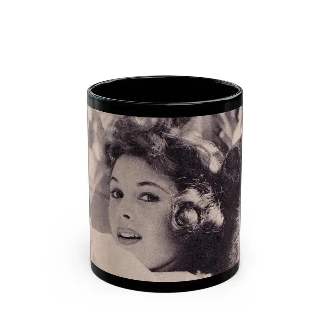 Jill St. John #231 (Vintage Female Icon) Black Coffee Mug 11oz - Go Mug Yourself