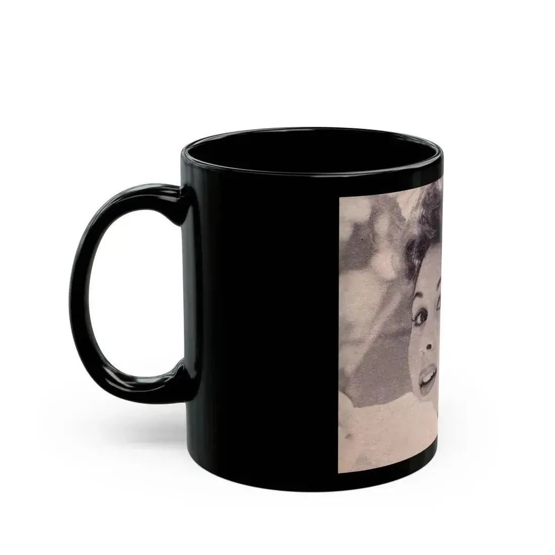 Jill St. John #231 (Vintage Female Icon) Black Coffee Mug - Go Mug Yourself