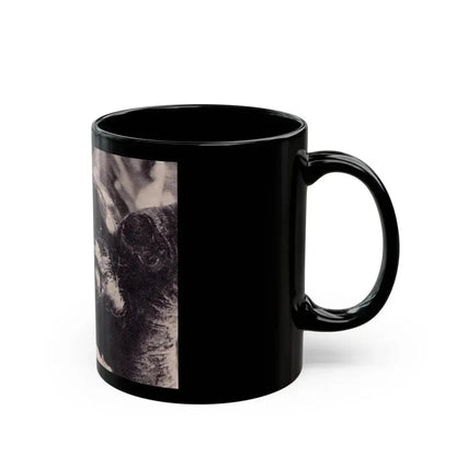 Jill St. John #231 (Vintage Female Icon) Black Coffee Mug - Go Mug Yourself