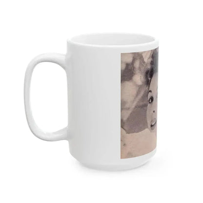 Jill St. John #231 (Vintage Female Icon) White Coffee Mug - Go Mug Yourself