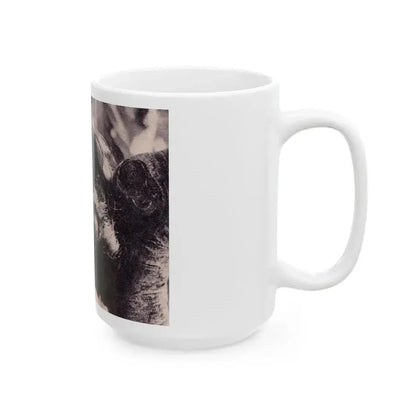 Jill St. John #231 (Vintage Female Icon) White Coffee Mug - Go Mug Yourself