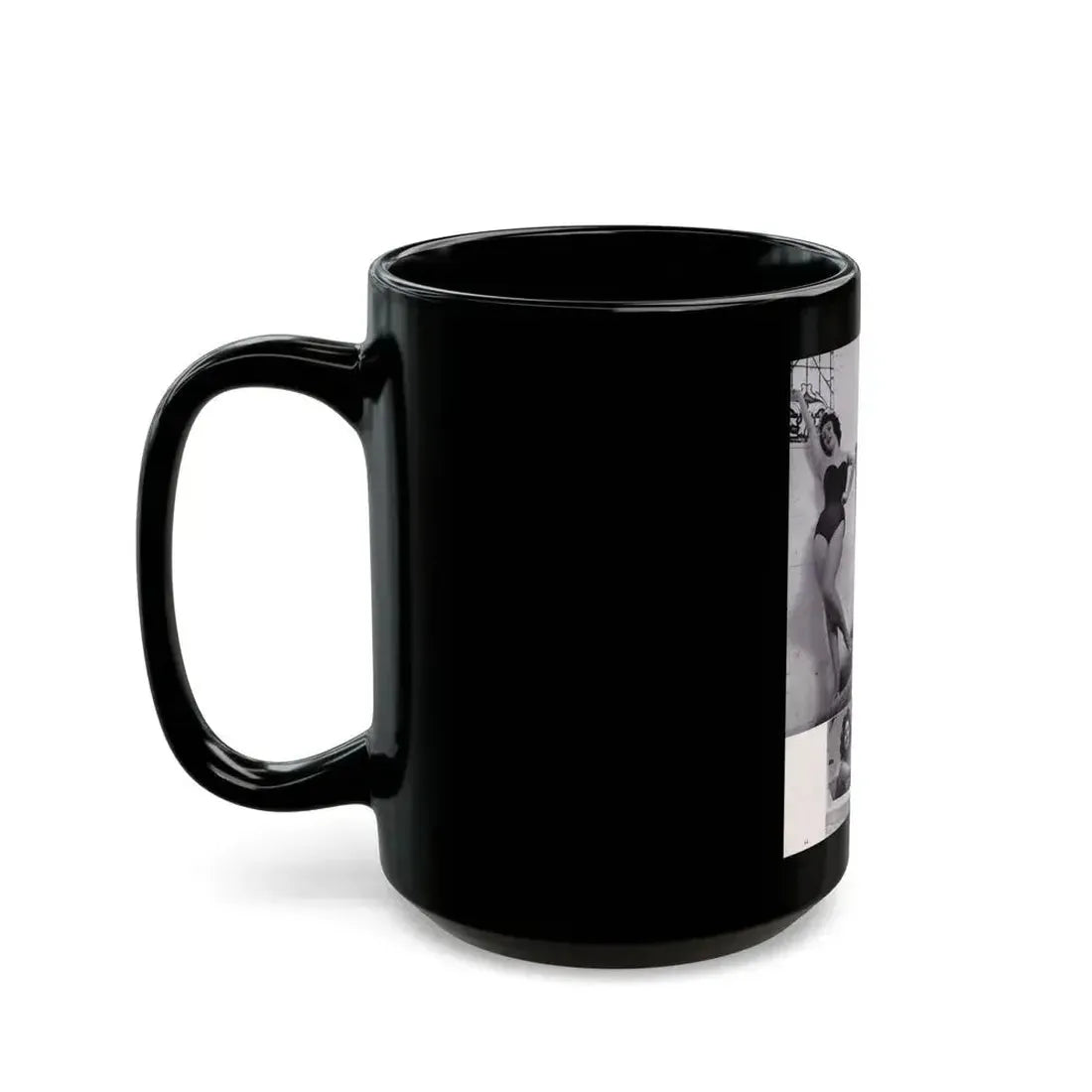 Jill St. John #232 (Vintage Female Icon) Black Coffee Mug - Go Mug Yourself