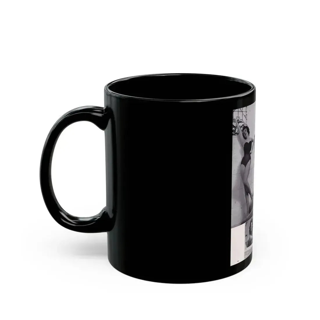 Jill St. John #232 (Vintage Female Icon) Black Coffee Mug - Go Mug Yourself