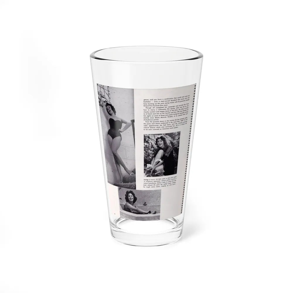 Jill St. John #232 (Vintage Female Icon) Pint Glass 16oz 16oz - Go Mug Yourself