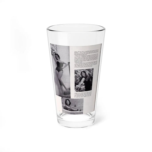 Jill St. John #232 (Vintage Female Icon) Pint Glass 16oz 16oz - Go Mug Yourself