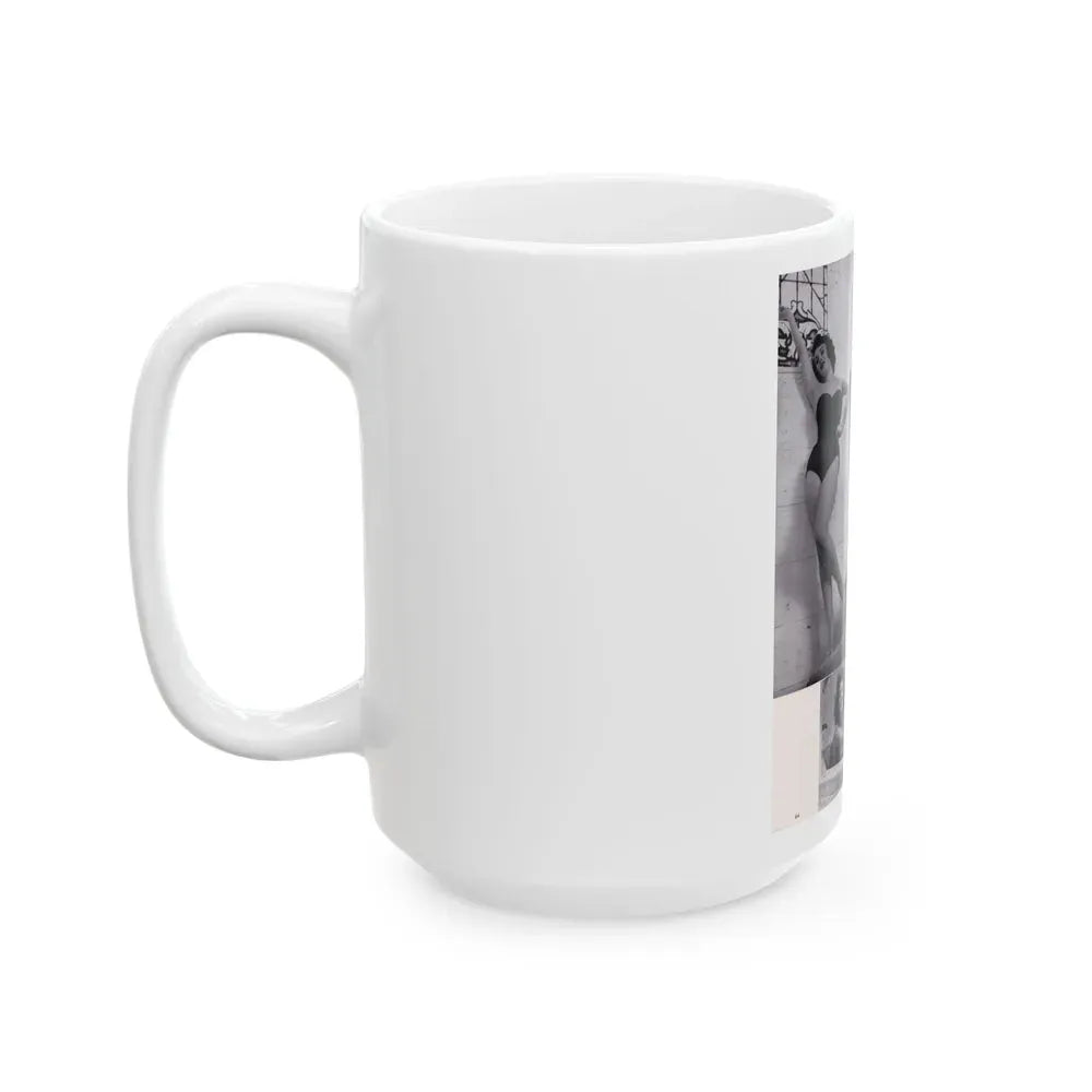 Jill St. John #232 (Vintage Female Icon) White Coffee Mug - Go Mug Yourself