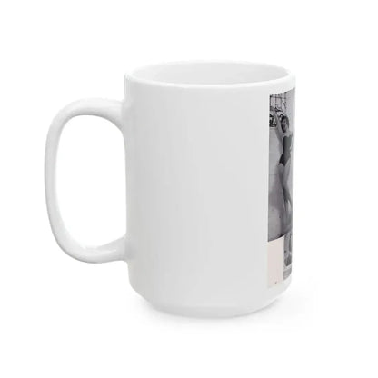 Jill St. John #232 (Vintage Female Icon) White Coffee Mug - Go Mug Yourself