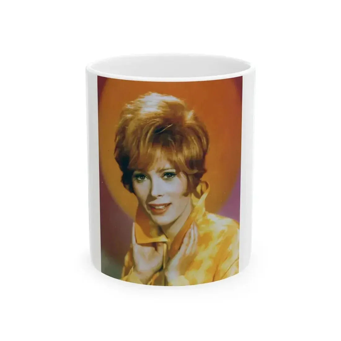 Jill St. John #235 (Vintage Female Icon) White Coffee Mug 11oz - Go Mug Yourself