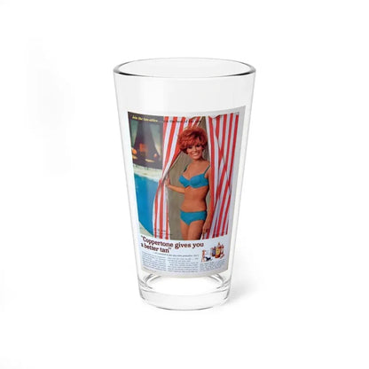 Jill St. John #255 - Add (Vintage Female Icon) Pint Glass 16oz 16oz - Go Mug Yourself