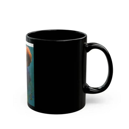 Jill St. John #256 - Japanese Pin-Up (Vintage Female Icon) Black Coffee Mug - Go Mug Yourself