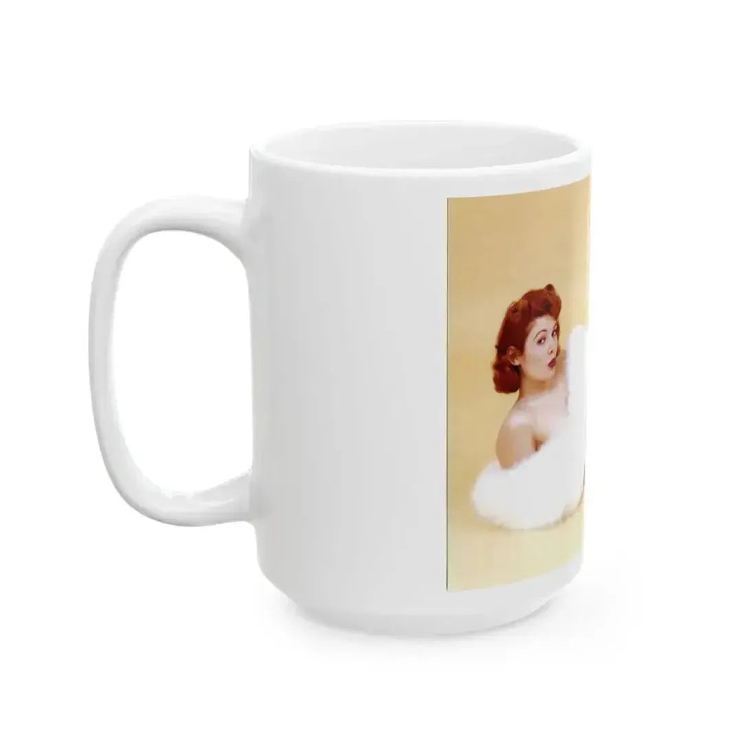 Jill St. John #271 (Vintage Female Icon) White Coffee Mug - Go Mug Yourself