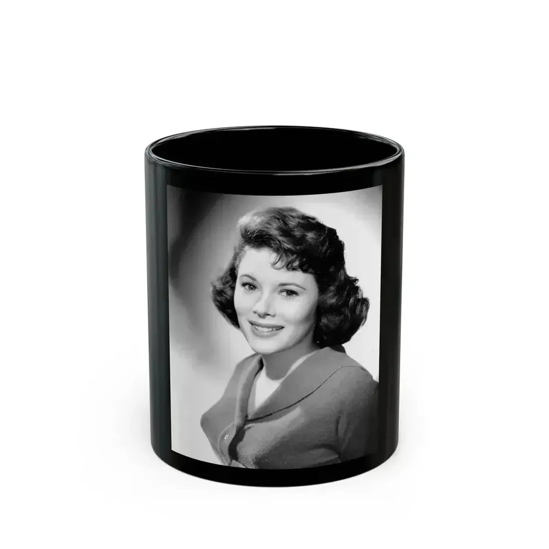 Jill St. John #277 (Vintage Female Icon) Black Coffee Mug 11oz - Go Mug Yourself