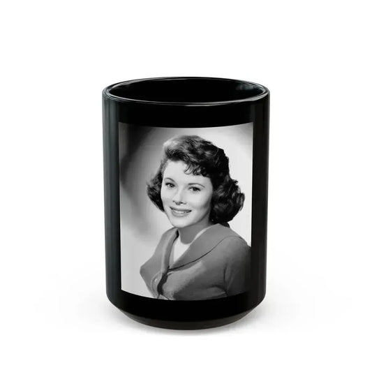 Jill St. John #277 (Vintage Female Icon) Black Coffee Mug 15oz - Go Mug Yourself