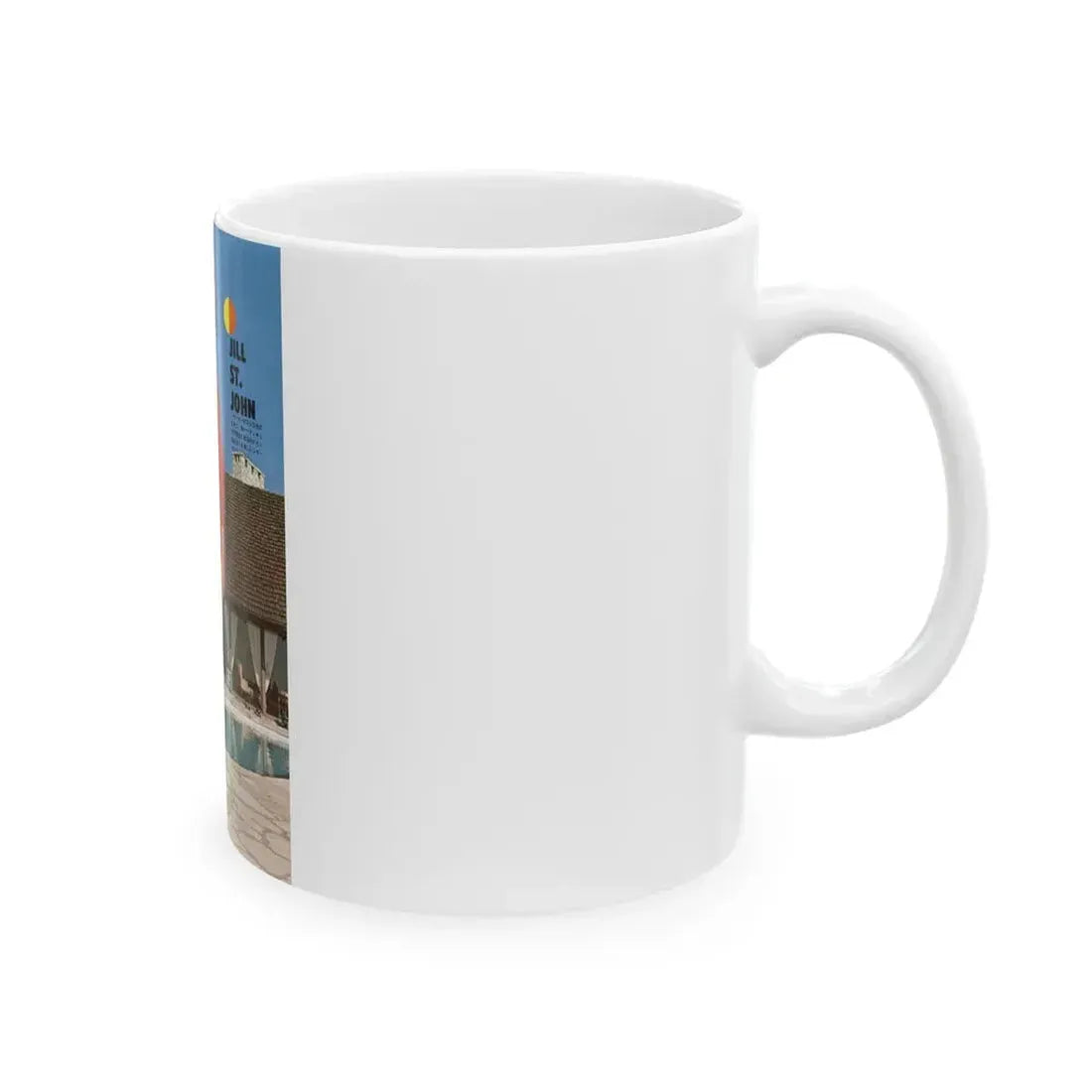 Jill St. John #290 (Vintage Female Icon) White Coffee Mug - Go Mug Yourself