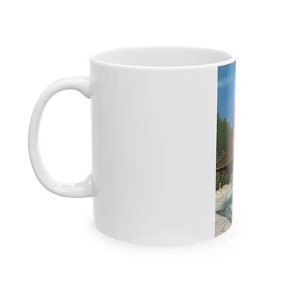 Jill St. John #290 (Vintage Female Icon) White Coffee Mug - Go Mug Yourself