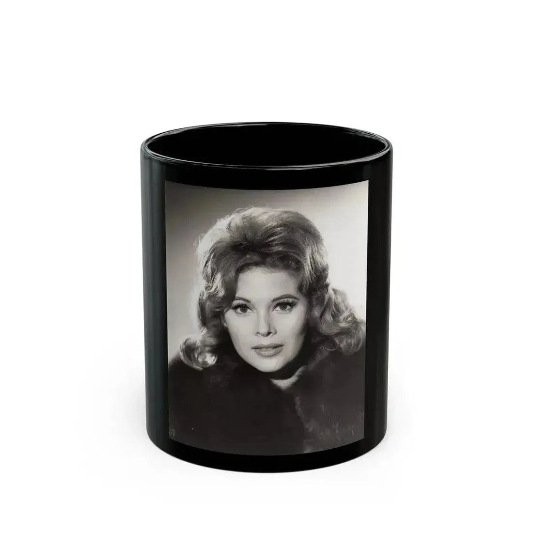 Jill St. John #294 (Vintage Female Icon) Black Coffee Mug 11oz - Go Mug Yourself