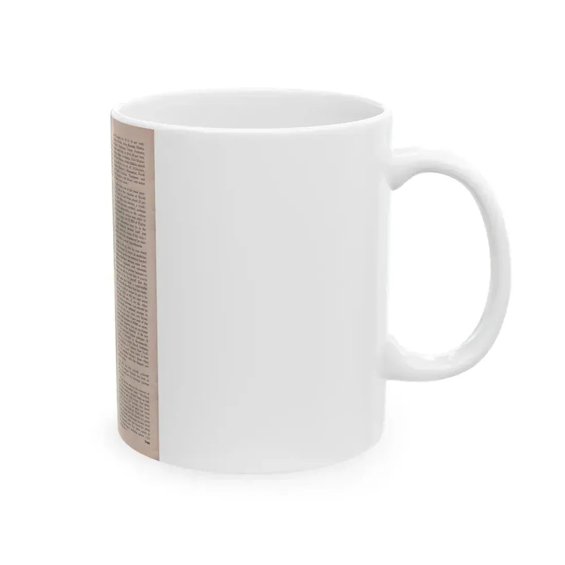 Jill St. John #305 - Escapade Mag. July '57 - Rest ofArticle (Vintage Female Icon) White Coffee Mug - Go Mug Yourself