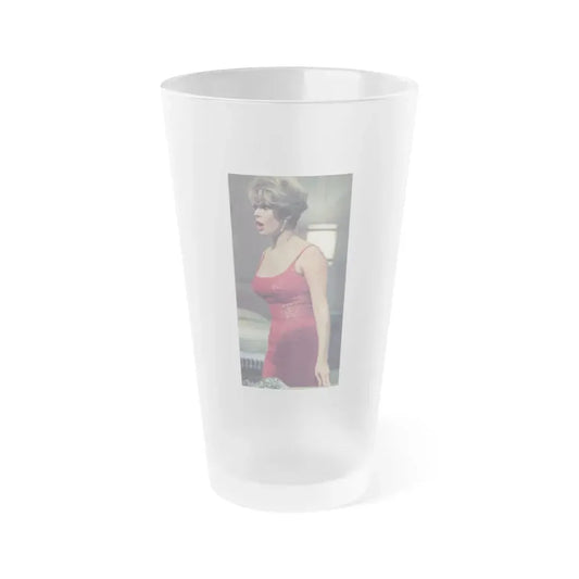 Jill St. John #309 - Saga Mag. June '67 - 1 Page Small Color Photo (Vintage Female Icon) Frosted Pint Glass 16oz 16oz Frosted - Go Mug Yourself