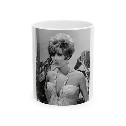 Jill St. John #313 (Vintage Female Icon) White Coffee Mug 11oz - Go Mug Yourself