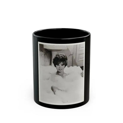Jill St. John #326 (Vintage Female Icon) Black Coffee Mug 11oz - Go Mug Yourself