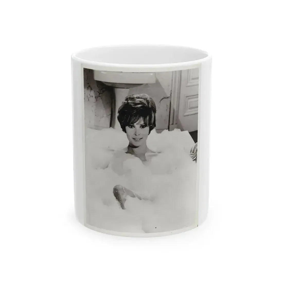 Jill St. John #326 (Vintage Female Icon) White Coffee Mug 11oz - Go Mug Yourself