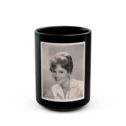 Jill St. John #331 (Vintage Female Icon) Black Coffee Mug 15oz - Go Mug Yourself