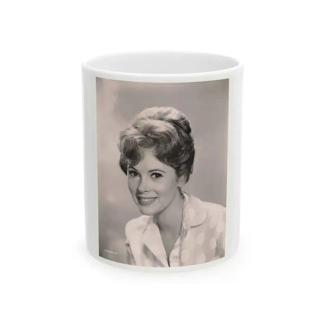 Jill St. John #331 (Vintage Female Icon) White Coffee Mug 11oz - Go Mug Yourself