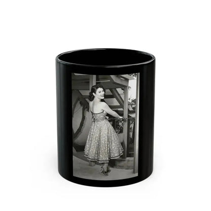Jill St. John #333 (Vintage Female Icon) Black Coffee Mug 11oz - Go Mug Yourself