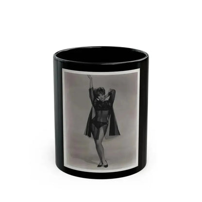 Jill St. John #335 - 8x10 B&W 60's Era HQ Reprint Photo (Vintage Female Icon) Black Coffee Mug 11oz - Go Mug Yourself