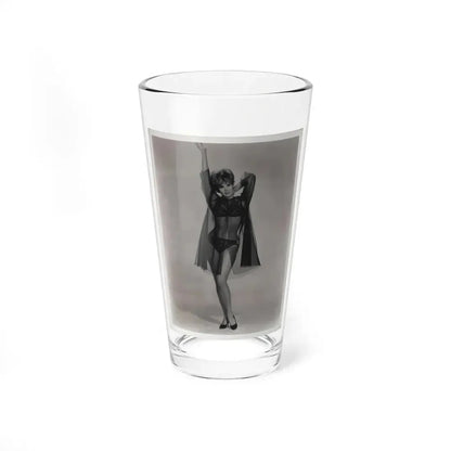 Jill St. John #335 - 8x10 B&W 60's Era HQ Reprint Photo (Vintage Female Icon) Pint Glass 16oz 16oz - Go Mug Yourself