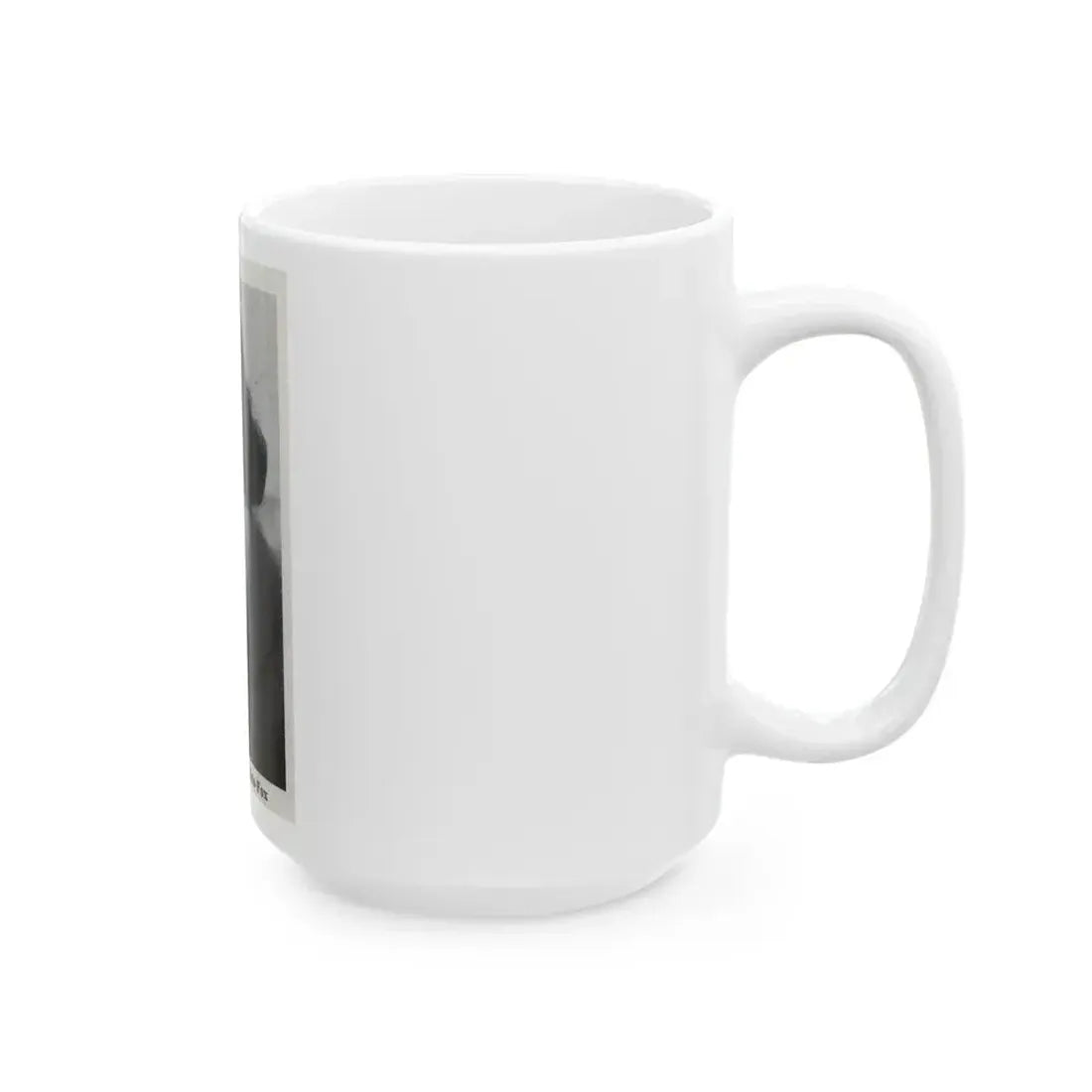 Jill St. John #337 - 1 Small B&W Glamour Portrait on Page 21 from DE LACH Dutch Dutch Movie Star Magzine 4-24-1959 (Vintage Female Icon) White Coffee Mug - Go Mug Yourself