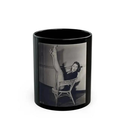 Jill St. John #38 (Vintage Female Icon) Black Coffee Mug 11oz - Go Mug Yourself