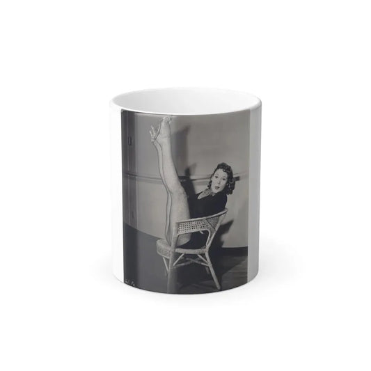Jill St. John #38 (Vintage Female Icon) Color Changing Coffee Mug 11oz - Go Mug Yourself