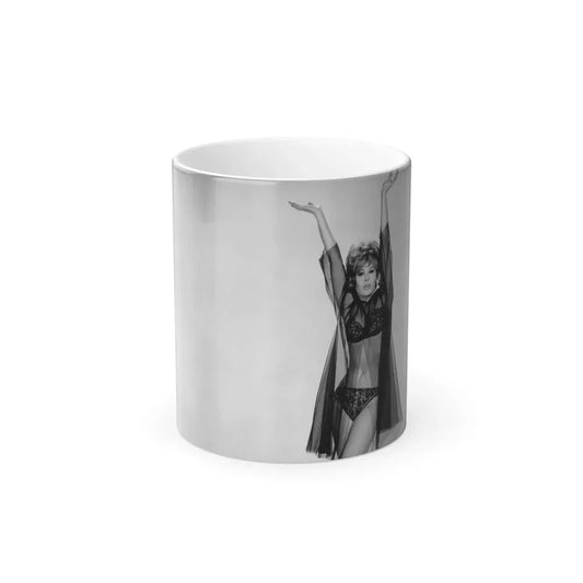 Jill St. John #99 (Vintage Female Icon) Color Changing Coffee Mug 11oz - Go Mug Yourself