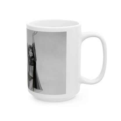 Jill St. John #99 (Vintage Female Icon) White Coffee Mug - Go Mug Yourself
